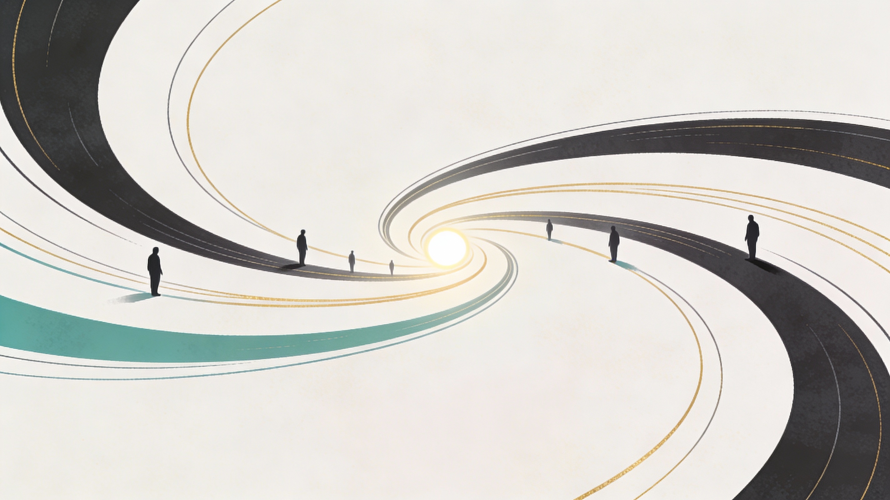 Abstract diagram of an ecosystem